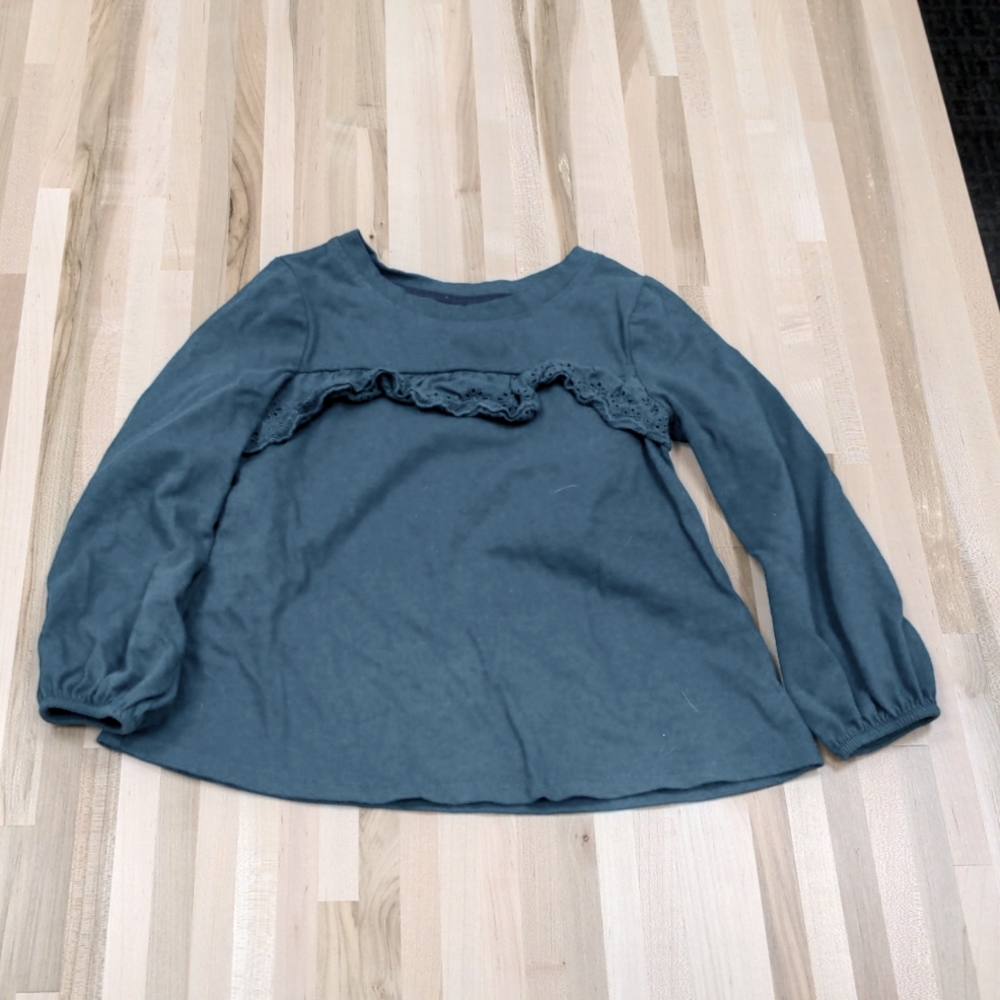 Cat & Jack Teal Girls Shirt 3T